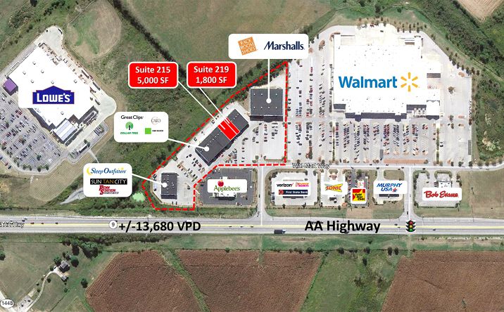Pictures of Retail property located at 191 Wal-Mart Way, Maysville, KY 41056 for lease - image #1