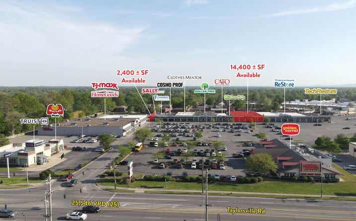 Pictures of Retail property located at 4080 Taylorsville Rd, Louisville, KY 40220 for lease - image #1