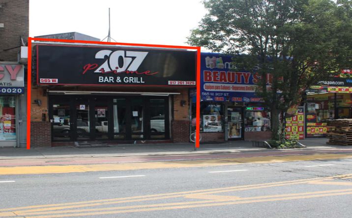 Pictures of Retail property located at 565 W 207th St, New York, NY 10034 for lease - image #1