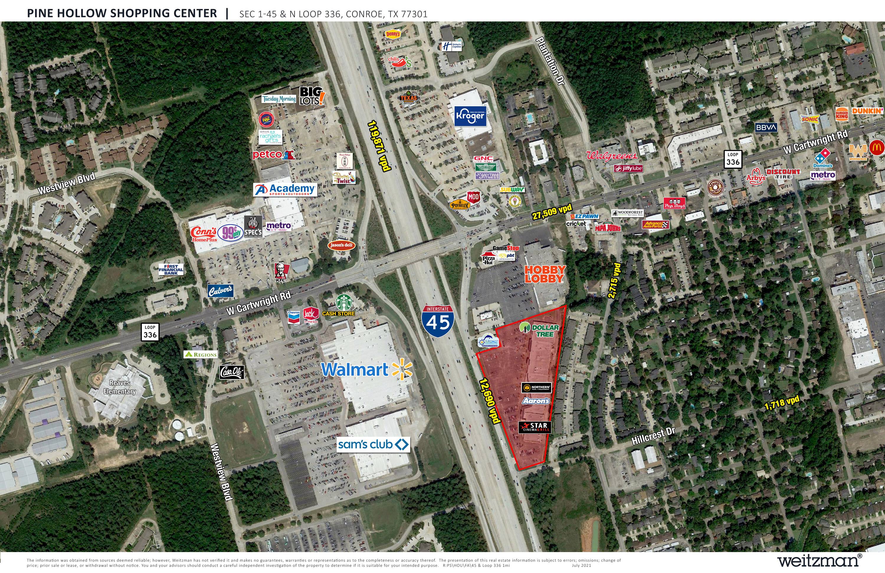 Pine Hollow Shopping Center