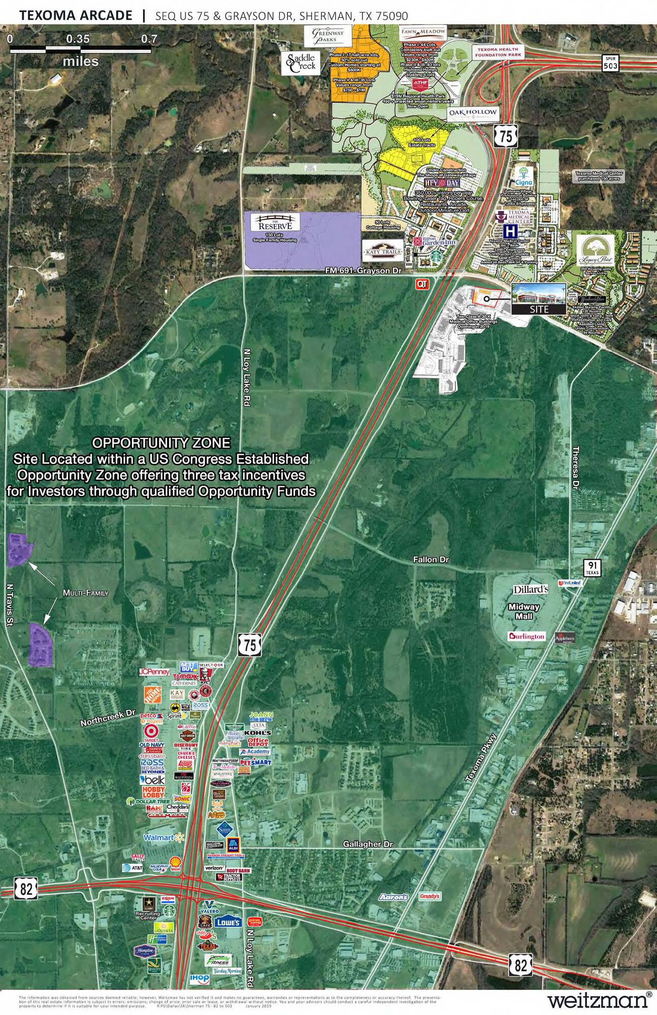 SEQ US 75 & Grayson Drive, Sherman, TX 75020