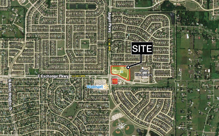 Pictures of Retail, Office, Restaurant property located at Nec of Angel Pkwy & Exchange Pkwy, Allen, TX 75002 for lease - image #1