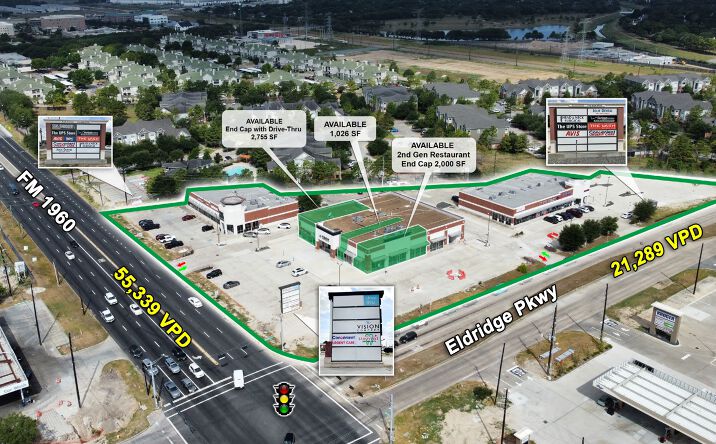 Pictures of Retail, Restaurant property located at 12620 Farm to Market 1960 Road West, Houston, TX 77065 for lease - image #1