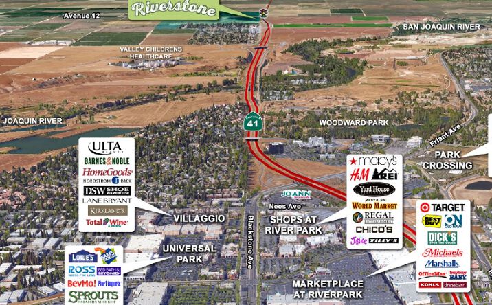 Pictures of Retail property located at Swc State Hwy 41 & Avenue 12, Madera, CA 93636 for lease - image #1