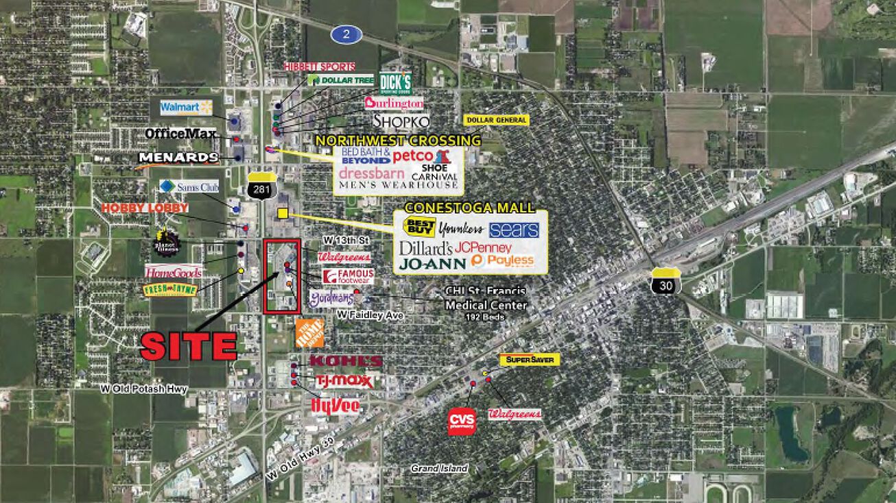 Hwy 281 Faidley Grand Island Ne 68803 Retail Space For