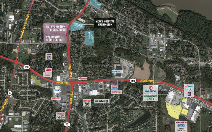 Pictures of Retail, Land property located at Lewis and Clark Dr, Washington, MO 63090 for lease - image #1