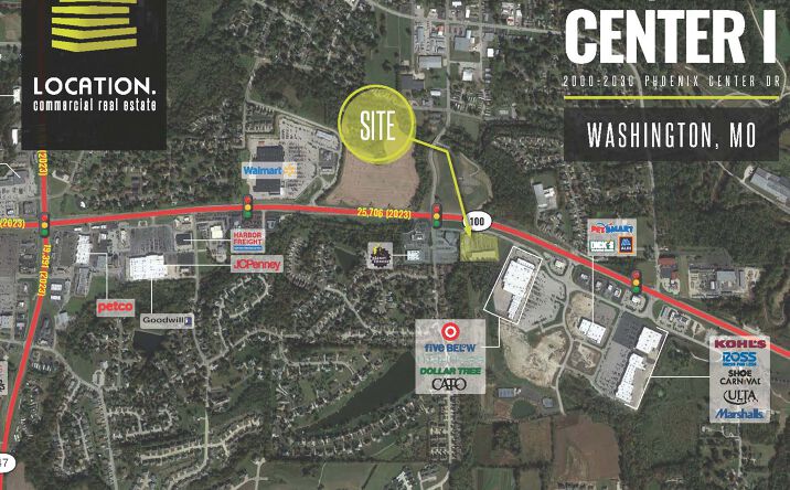 Pictures of Retail property located at 2000-2030 Phoenix Center Dr, Washington, MO 63090 for lease - image #1