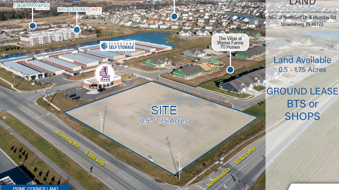 2540 Hornaday Road, Brownsburg, IN 46112 Retail Space for Lease