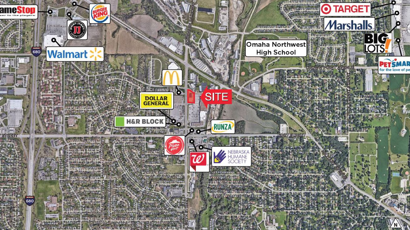 5649 N. 90th Street, Omaha, NE 68134 - Retail Space for Lease - Plaza ...