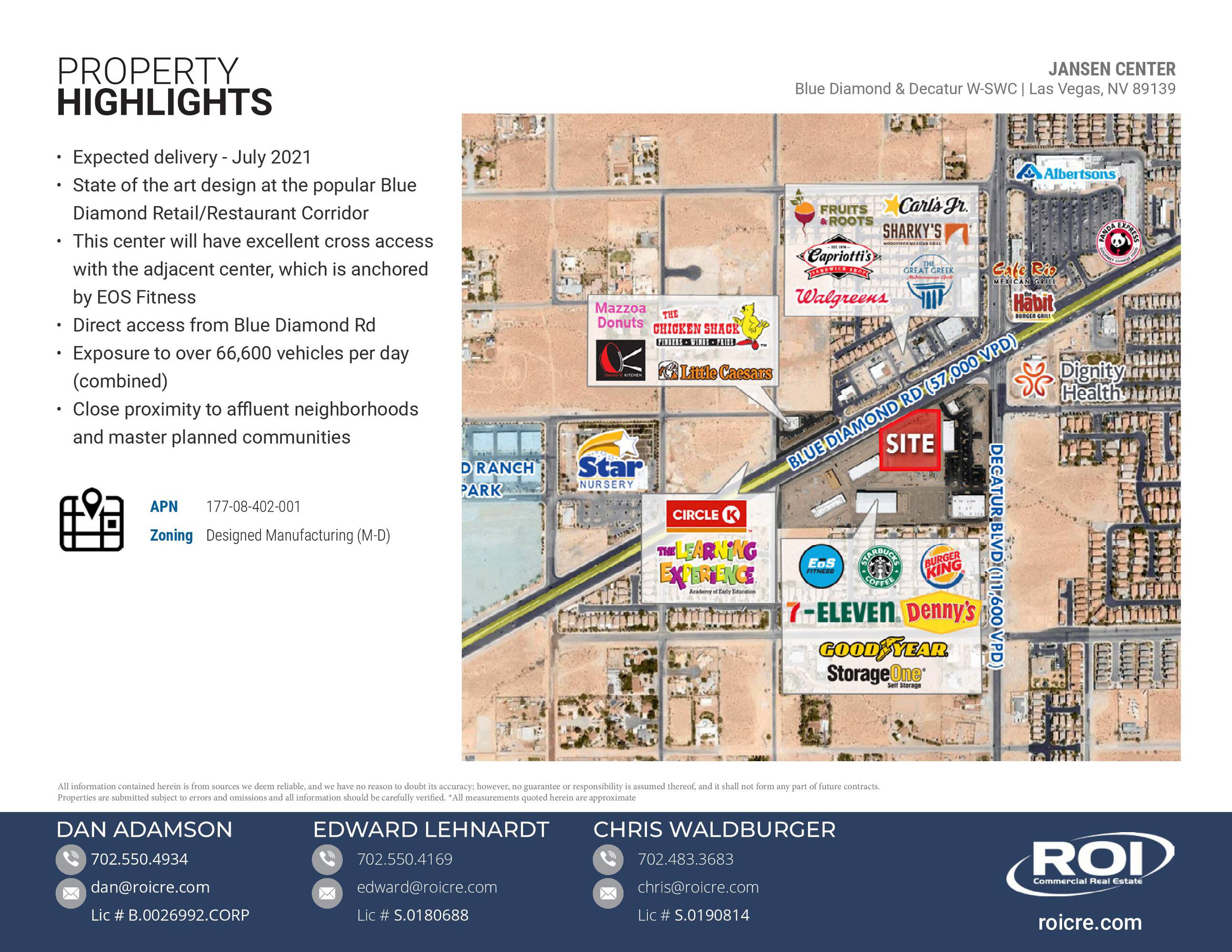 West of SWC Blue Diamond Rd & Decatur Blvd, Las Vegas, NV 89107 | Crexi.com