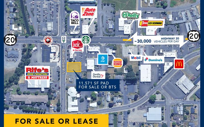 Pictures of Retail property located at 2025 S. Santiam Hwy, Lebanon, OR 97355 for lease - image #1