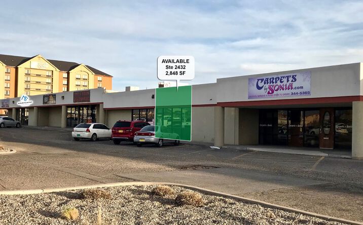 Pictures of Retail, Office, Industrial property located at 2400-2452 Menaul Blvd NE, Albuquerque, NM 87107 for lease - image #1