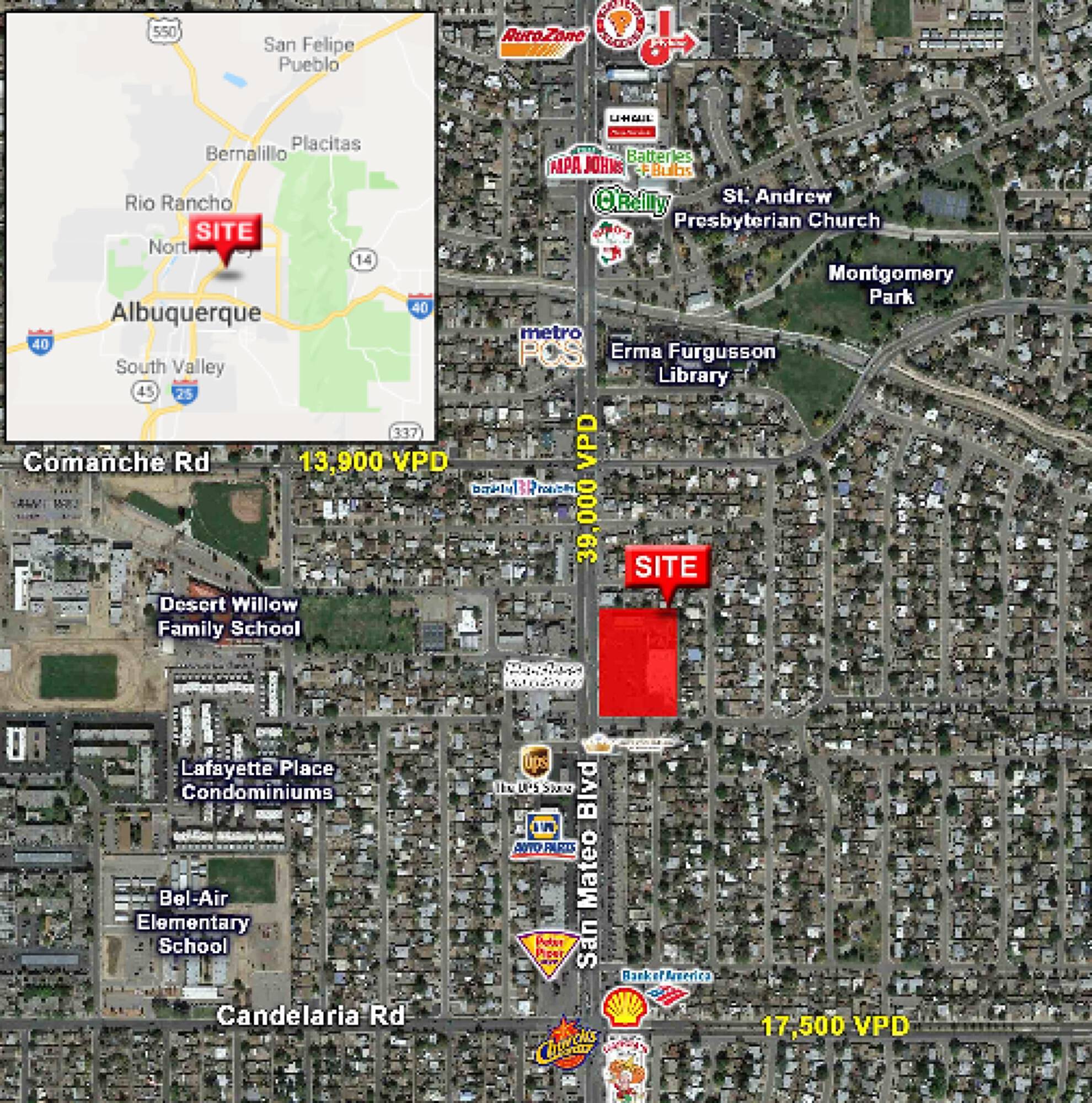 3300 San Mateo Blvd, Albuquerque, NM 87110 Retail Space for Lease
