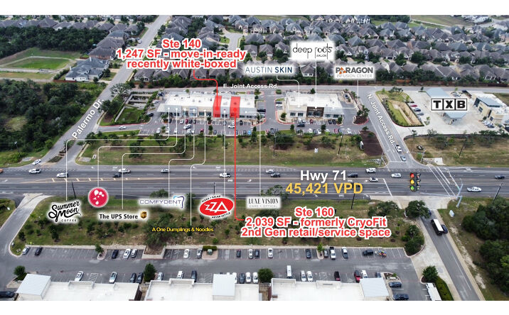 Pictures of Retail property located at 15511 State Hwy 71, Bee Cave, TX 78738 for lease - image #1