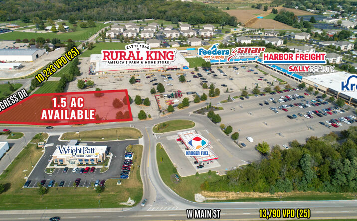Pictures of Land property located at 1900 Progress Drive, Xenia, OH 45385 for lease - image #1