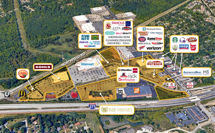 Pictures of Retail property located at 8210 Macedonia Commons Blvd, Macedonia, OH 44056 for lease - image #1