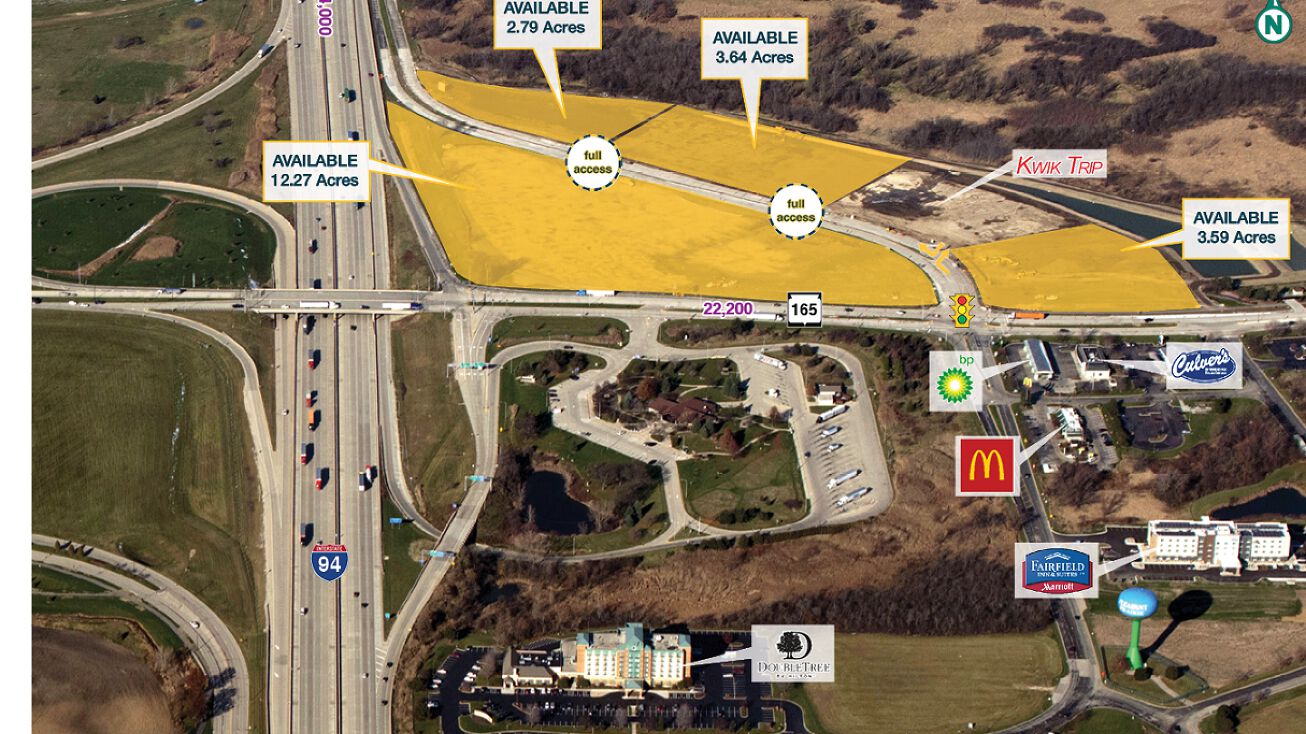 NEQ of I94 & Hwy 165, Pleasant Prairie, WI 53158