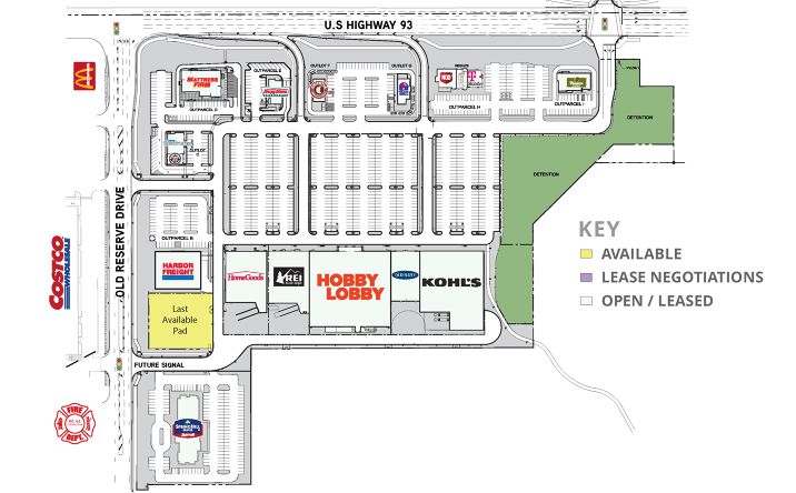 Pictures of Retail property located at SEC Highway 93 & Old Reserve Drive, Kalispell, MT 59901 for lease - image #1