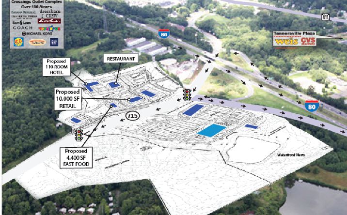 Pictures of Retail property located at Route 715 and Interstate 80, Tannersville, PA 18372 for sales - image #1