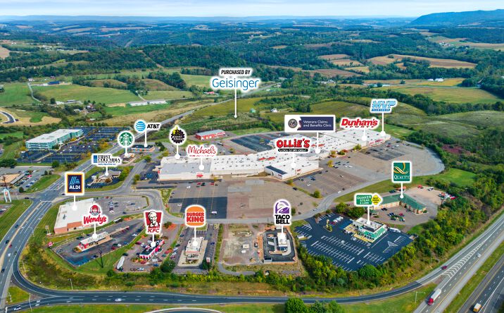 Pictures of Retail property located at 225 Columbia Mall Dr, Bloomsburg, PA 17815 for lease - image #1