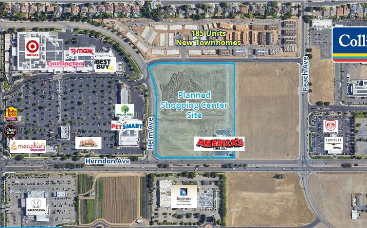 Pictures of Retail property located at NEC Herndon & Helm Avenues, Clovis, CA 93612 for lease - image #1