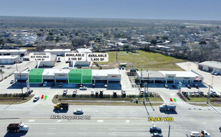 Pictures of Retail property located at 15002 -15070 Highway 6, Rosharon, TX 77583 for lease - image #1