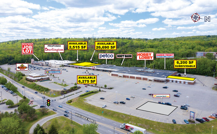 Pictures of Retail property located at 10 - 42 Whitten Rd, Augusta, ME 04330 for lease - image #1