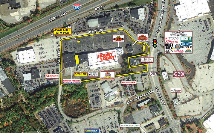 Pictures of Retail property located at 1525 S Willow St, Manchester, NH 03103 for lease - image #1