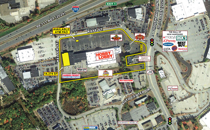 Pictures of Retail, Land property located at 1525 S Willow St, Manchester, NH 03103 for lease - image #1