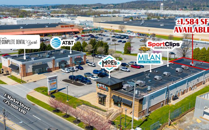 Pictures of Retail property located at 3013 E Market St, York, PA 17406 for lease - image #1