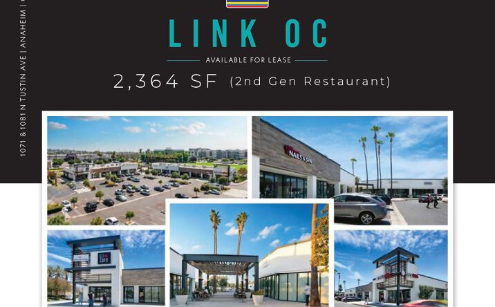 Pictures of Retail property located at 1071 N Tustin Ave, Anaheim, CA 92807 for lease - image #1