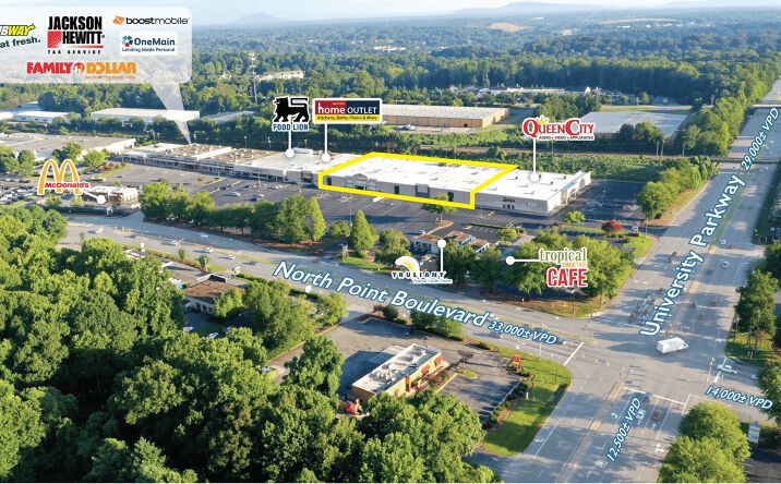 Pictures of Retail, Office property located at 7760 North Point Blvd, Winston-Salem, NC 27106 for lease - image #1