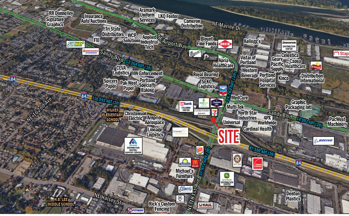 Pictures of Retail property located at I-84 & 181st Avenue - North, Portland, OR 97230 for lease - image #1