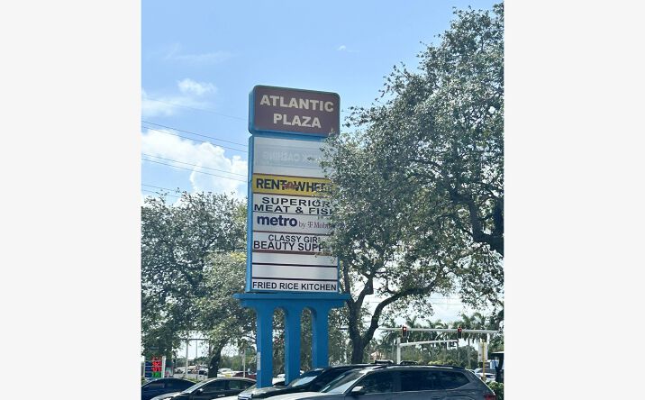 Pictures of Retail property located at 2601-2667 W Atlantic Blvd, Pompano Beach, FL 33069 for lease - image #1