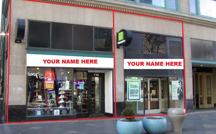 Pictures of Retail, Office property located at 716 16th St Mall, Denver, CO 80202 for lease - image #1