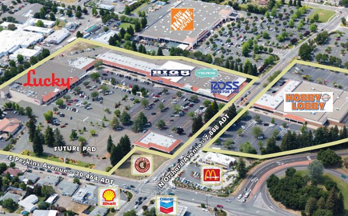 Pictures of Retail property located at 504-570 E Perkins Ave, Ukiah, CA 95482 for lease - image #1