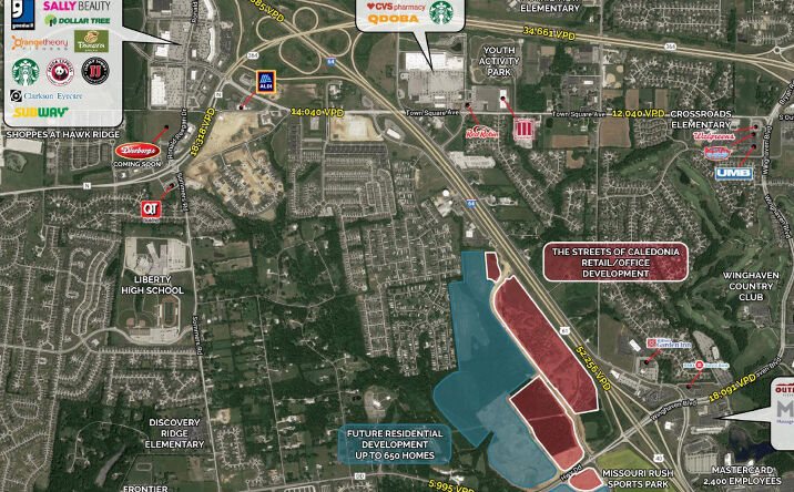 Pictures of Retail, Land property located at Highway DD and I-64, O’Fallon, MO 63131 for sales - image #1