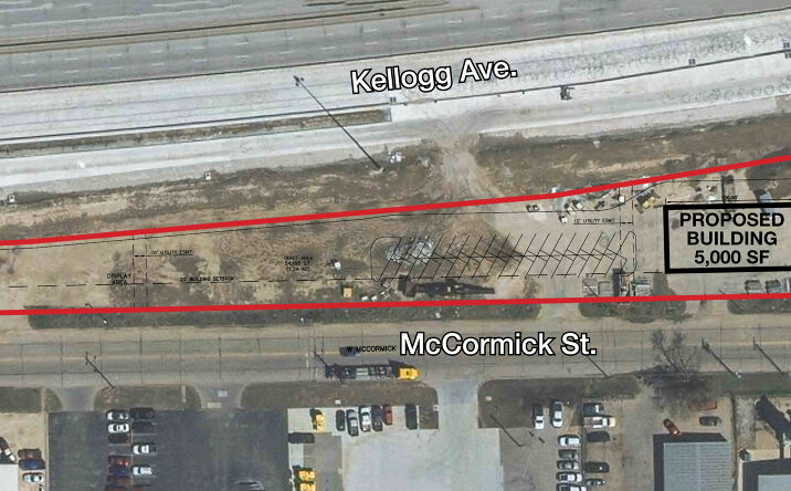 Pictures of Land property located at 3710 W McCormick St, Wichita, KS 67213 for lease - image #1