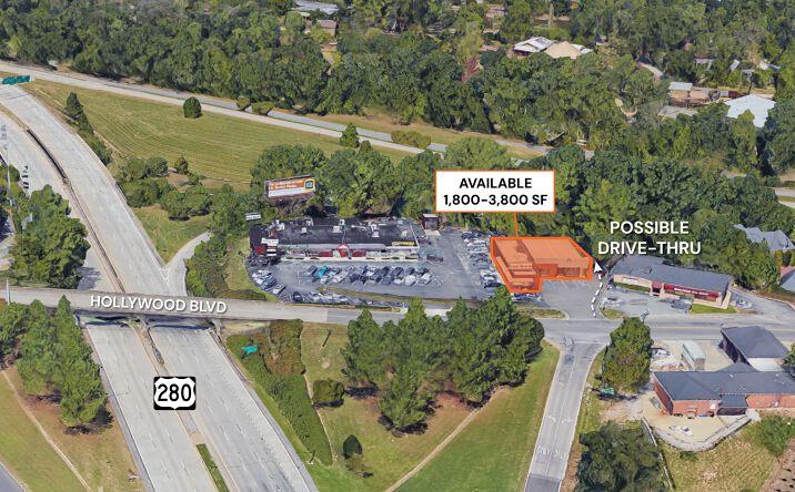 Pictures of Retail property located at 350 Hollywood Blvd, Birmingham, AL 35209 for lease - image #1
