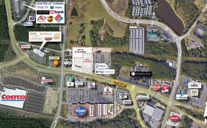 Pictures of Land property located at 16100 Chenal Pkwy, Little Rock, AR 72223 for lease - image #1