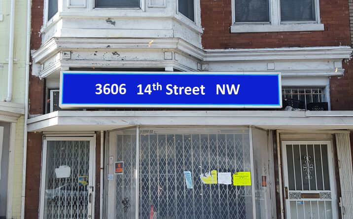 Pictures of Retail property located at 3606 14th St NW, Washington, DC 20010 for lease - image #1