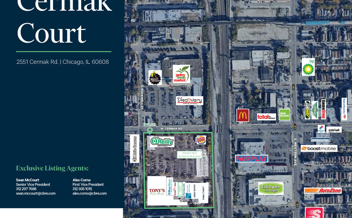 Pictures of Retail property located at Cermak Rd, Chicago, IL 60616 for lease - image #1