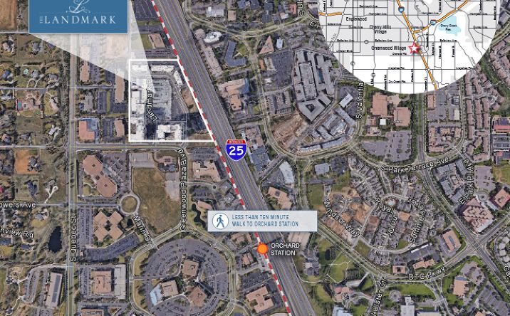 Pictures of Retail, Office property located at 7600 Land Mark Way, Greenwood Village, CO 80111 for lease - image #1