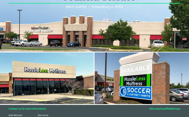 Pictures of Land property located at 830 E Golf Rd, Schaumburg, IL 60173 for lease - image #1