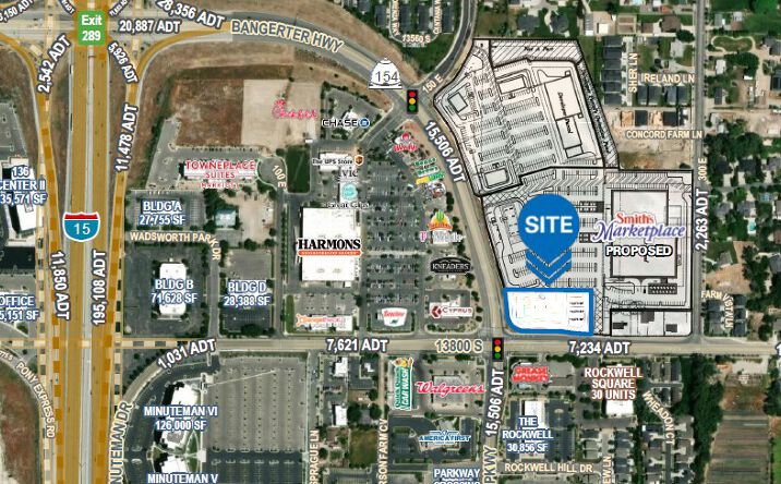 Pictures of Retail property located at 13800 S Bangerter Pkwy, Draper, UT 84020 for lease - image #1