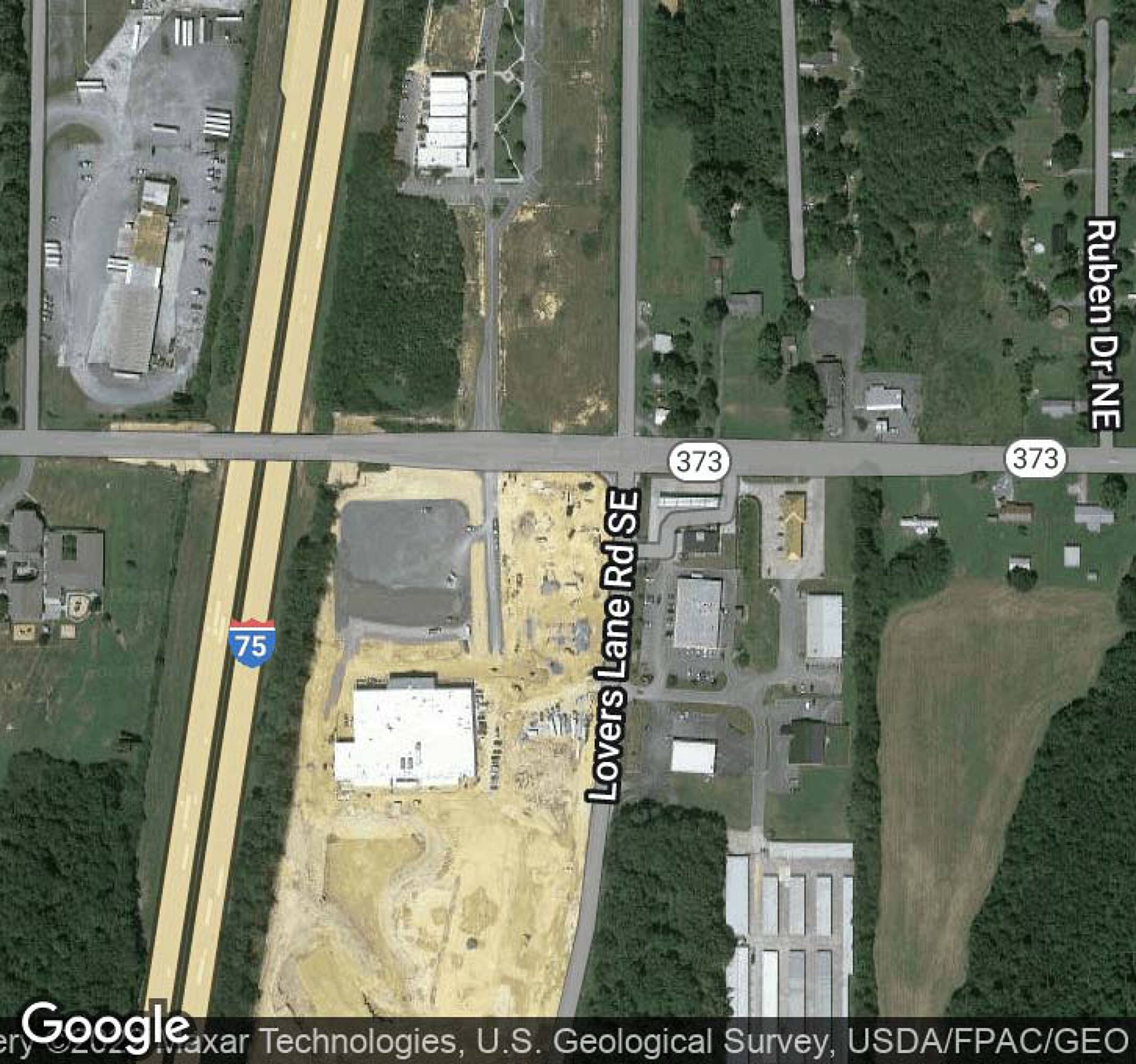 Dews Pond Rd & Lover's Lane Rd, Calhoun, GA 30701