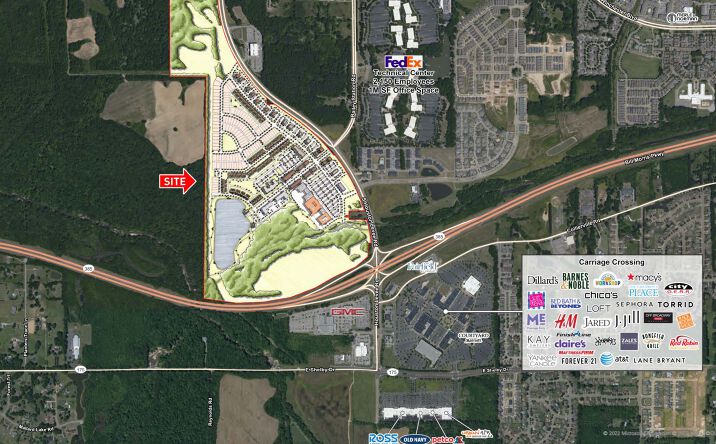 Pictures of Retail, Land property located at NWC Highway 385 & Houston Levee Rd, Collierville, TN 38017 for lease - image #1