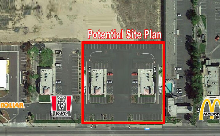 Pictures of Land property located at 1824 W Olive Ave, Fresno, CA 93728 for lease - image #1