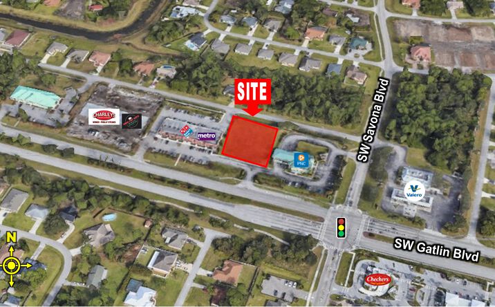 Pictures of Retail, Land property located at 1309 SW Gatlin Blvd, Port St. Lucie, FL 34953 for lease - image #1