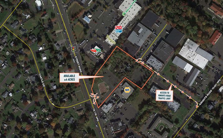 Pictures of Land property located at 2555 Street Rd, Bensalem, PA 19020 for lease - image #1